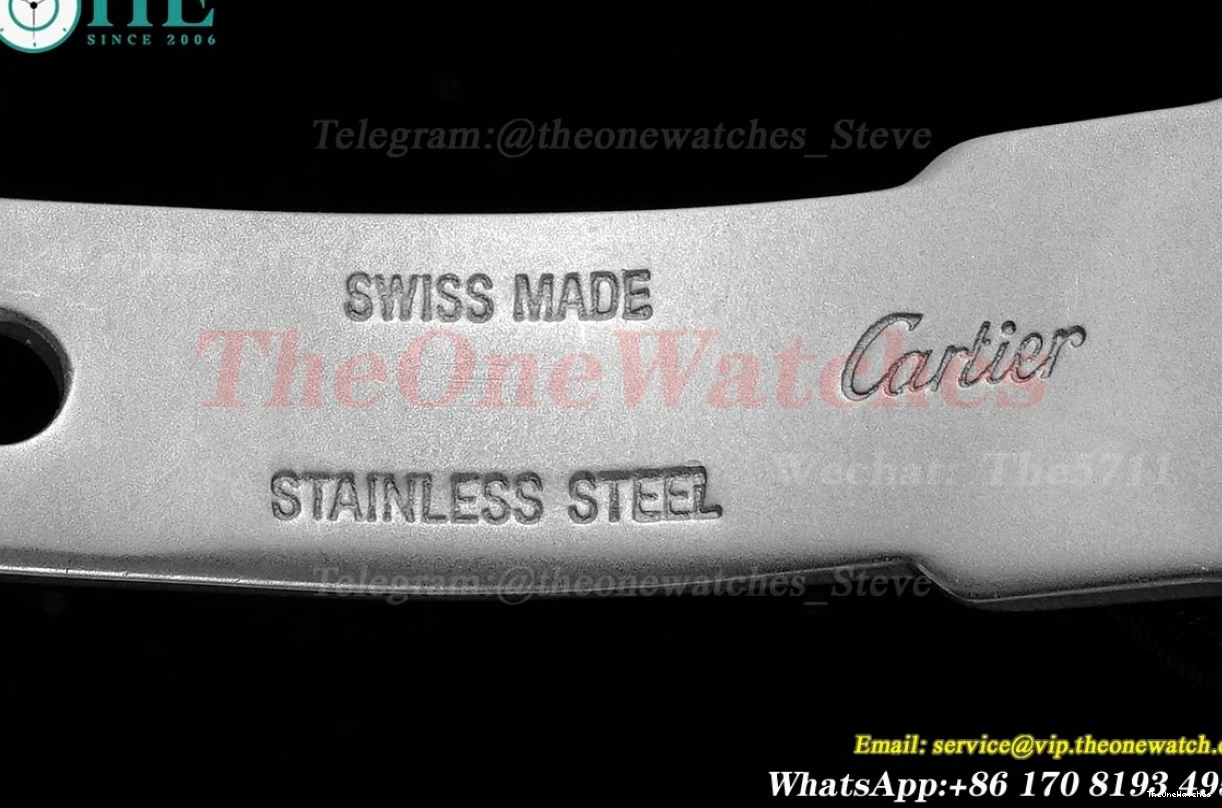 SS Dia White Solo Quartz AF LE 27.4mm Tank Dial 0411